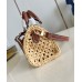 Louis Vuitton Nano Speedy Bag in Natural Raffia M83525 Louis Vuitton Nano Speedy Bag in Natural Raffia M83525