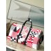 Louis Vuitton Keepall Bandouliere 50 Bag in Damier Flags Canvas M11674 Louis Vuitton Keepall Bandouliere 50 Bag in Damier Flags Canvas M11674