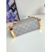 Louis Vuitton Side Trunk MM Bag in Grey Monogram Canvas M12428 Louis Vuitton Side Trunk MM Bag in Grey Monogram Canvas M12428