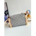 Louis Vuitton Side Trunk MM Bag in Grey Monogram Canvas M12428 Louis Vuitton Side Trunk MM Bag in Grey Monogram Canvas M12428