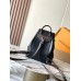 Louis Vuitton Montsouris PM Backpack in Black Lambskin M12587 Louis Vuitton Montsouris PM Backpack in Black Lambskin M12587