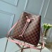 Louis Vuitton Neonoe MM Bag In Damier Ebene Canvas N40198