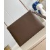 Louis Vuitton Takeoff Pouch in Mocha LV Aerogram Leather M11485