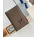 Louis Vuitton Pocket Organizer in Mocha LV Aerogram Leather M11490 Louis Vuitton Pocket Organizer in Mocha LV Aerogram Leather M11490