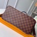 Louis Vuitton Neverfull MM Bag In Damier Ebene Canvas N41358 Louis Vuitton Neverfull MM Bag In Damier Ebene Canvas N41358