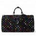 Louis Vuitton LV x TM Keepall Bandouliere 50 in Monogram Multicolored Canvas M13745 Louis Vuitton LV x TM Keepall Bandouliere 50 in Monogram Multicolored Canvas M13745