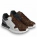 Louis Vuitton Men's Run Away Sneaker In Tri-color Monogram Canvas Louis Vuitton Men's Run Away Sneaker In Tri-color Monogram Canvas