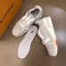 Louis Vuitton Men's LV Trainer Sneakers In White Leather Louis Vuitton Men's LV Trainer Sneakers In White Leather