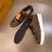 Louis Vuitton Men's LV Trainer Sneakers In Monogram Suede Louis Vuitton Men's LV Trainer Sneakers In Monogram Suede