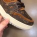 Louis Vuitton Men's LV Trainer Sneakers In Monogram Suede Louis Vuitton Men's LV Trainer Sneakers In Monogram Suede
