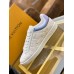 Louis Vuitton Men's Luxembourg Sneakers In White Monogram Leather