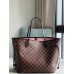 Louis Vuitton Neverfull MM Bag In Damier Ebene Canvas N41603 Louis Vuitton Neverfull MM Bag In Damier Ebene Canvas N41603