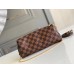 Louis Vuitton Eva Clutch In Damier Ebene Canvas N55213