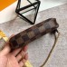 Louis Vuitton Mini Pochette Accessoires In Damier Ebene Canvas N58009