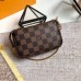 Louis Vuitton Mini Pochette Accessoires In Damier Ebene Canvas N58009