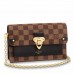 Louis Vuitton Vavin Chain Wallet In Damier Ebene Canvas N60221 Louis Vuitton Vavin Chain Wallet In Damier Ebene Canvas N60221