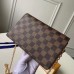 Louis Vuitton Vavin Chain Wallet In Damier Ebene Canvas N60237 Louis Vuitton Vavin Chain Wallet In Damier Ebene Canvas N60237