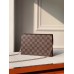 Louis Vuitton Croisette Chain Wallet In Damier Ebene Canvas N60288 Louis Vuitton Croisette Chain Wallet In Damier Ebene Canvas N60288