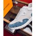 Louis Vuitton Men's Run Away Sneakers In Denim and Mesh