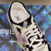 Louis Vuitton Men's LV Trainer Sneakers In White/Black Leather