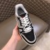 Louis Vuitton Men's LV Trainer Sneakers In Black/Grey Calfskin