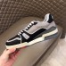 Louis Vuitton Men's LV Trainer Sneakers In Black/Grey Calfskin