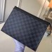 Louis Vuitton Pochette Voyage MM In Damier Graphite Canvas N41696