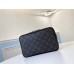 Louis Vuitton Toilet Pouch GM In Monogram Eclipse Canvas M43383