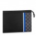Louis Vuitton Pochette Voyage MM In Epi Damier Graphite Canvas M56827