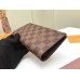 Louis Vuitton Brazza Wallet In Damier Ebene Canvas N60017