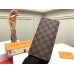 Louis Vuitton Brazza Wallet In Damier Ebene Canvas N60017