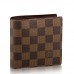 Louis Vuitton Marco Wallet In Damier Ebene Canvas N61675 Louis Vuitton Marco Wallet In Damier Ebene Canvas N61675