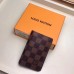 Louis Vuitton Pocket Organizer In Damier Ebene Canvas N63145