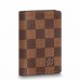 Louis Vuitton Pocket Organizer In Damier Ebene Canvas N63145