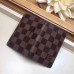 Louis Vuitton Pocket Organizer In Damier Ebene Canvas N63145