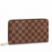 Louis Vuitton Zippy Organizer In Damier Ebene Canvas N63502