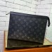 Louis Vuitton Pochette Voyage MM In Monogram Eclipse Canvas M61692 Louis Vuitton Pochette Voyage MM In Monogram Eclipse Canvas M61692