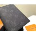 Louis Vuitton Passport Cover In Monogram Eclipse Canvas M64501