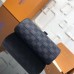 Louis Vuitton 3 Watch Case In Damier Graphite Canvas N41137 Louis Vuitton 3 Watch Case In Damier Graphite Canvas N41137