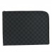 Louis Vuitton Pochette Jour GM In Damier Graphite Canvas N41501 Louis Vuitton Pochette Jour GM In Damier Graphite Canvas N41501