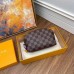 Louis Vuitton Cosmetic Pouch In Damier Ebene Canvas N47516
