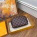 Louis Vuitton Cosmetic Pouch In Damier Ebene Canvas N47516