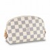 Louis Vuitton Cosmetic Pouch In Damier Azur Canvas N60024 Louis Vuitton Cosmetic Pouch In Damier Azur Canvas N60024