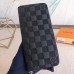 Louis Vuitton Zippy Vertical Wallet In Damier Infini Leather N63548 Louis Vuitton Zippy Vertical Wallet In Damier Infini Leather N63548