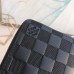 Louis Vuitton Zippy Vertical Wallet In Damier Infini Leather N63548 Louis Vuitton Zippy Vertical Wallet In Damier Infini Leather N63548