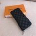 Louis Vuitton Zippy Vertical Wallet In Damier Infini Leather N63548 Louis Vuitton Zippy Vertical Wallet In Damier Infini Leather N63548