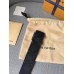Louis Vuitton LV Initiales Reversible 40MM Belt In Taiga Leather M0157V Louis Vuitton LV Initiales Reversible 40MM Belt In Taiga Leather M0157V