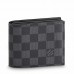 Louis Vuitton Amerigo Wallet In Damier Graphite Canvas N60053