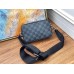 Louis Vuitton Alpha Wearable Wallet In Damier Graphite Canvas N60418 Louis Vuitton Alpha Wearable Wallet In Damier Graphite Canvas N60418