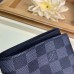 Louis Vuitton Slender Wallet In Damier Graphite Canvas N63261 Louis Vuitton Slender Wallet In Damier Graphite Canvas N63261